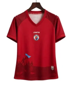 Haití Mujer Camiseta 2026 Tercera Roja - Camisetas De Futbol Personalizadas | PTDHMALL