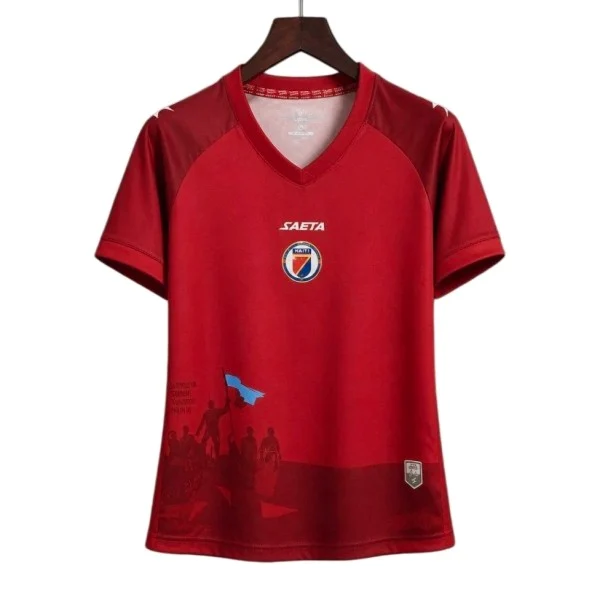 Haití Mujer Camiseta 2026 Tercera Roja - Camisetas De Futbol Personalizadas | PTDHMALL