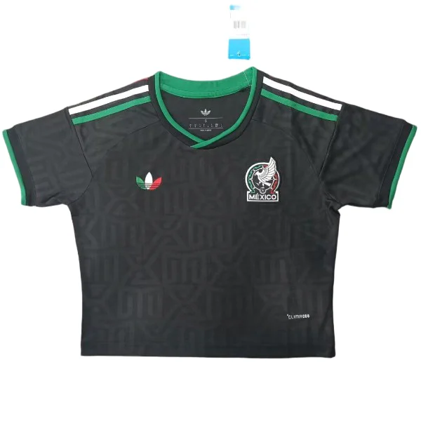 México Mujer Camiseta 2026 Tercera Negra - Camiseta México Mujer | PTDHMALL