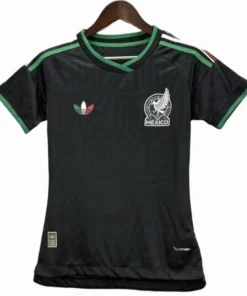 México Mujer Camiseta 2026 Tercera Negra - Camiseta México Mujer | PTDHMALL