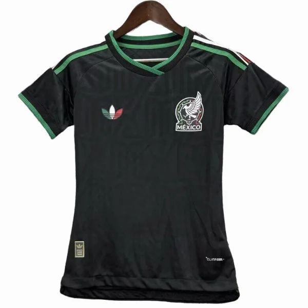 México Mujer Camiseta 2026 Tercera Negra - Camiseta México Mujer | PTDHMALL