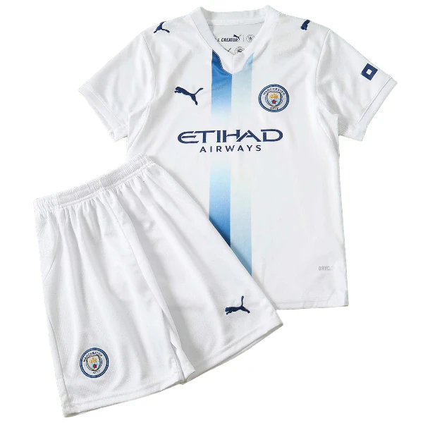 Manchester City Niños Conjunto 2026 2027 Tercera Blanco - Equipacion Manchester City Niños | PTDHMALL