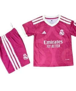 Real Madrid Niños Conjunto 2026 2027 Tercera Rosa - Real Madrid Niños Barata | PTDHMALL