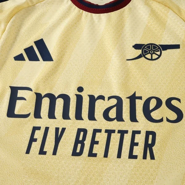 Arsenal Camiseta Edición Jugadores 2026 2027 Tercera Amarilla - Camiseta Arsenal | PTDHMALL