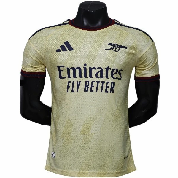 Arsenal Camiseta Edición Jugadores 2026 2027 Tercera Amarilla - Camiseta Arsenal | PTDHMALL