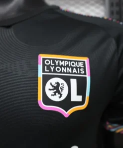 Lyon Camiseta Edición Jugadores 2026 2027 Tercera Negra - Camiseta Lyon | PTDHMALL