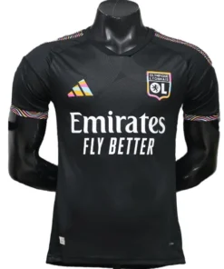 Lyon Camiseta Edición Jugadores 2026 2027 Tercera Negra - Camiseta Lyon | PTDHMALL