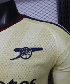 Arsenal Camiseta Edición Jugadores 2026 2027 Tercera Amarilla - Camiseta Arsenal | PTDHMALL