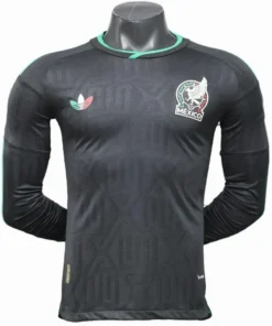 México Camiseta Edición Jugadores 2026 Tercera Negra - Camiseta Selección México | PTDHMALL