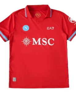 SSC Napoli Camiseta 2026 2027 Tercera Roja - Camiseta Serie A SSC Napoli | PTDHMALL