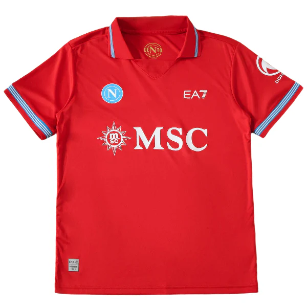 SSC Napoli Camiseta 2026 2027 Tercera Roja - Camiseta Serie A SSC Napoli | PTDHMALL