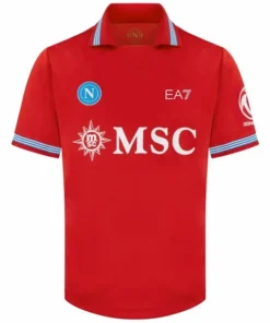 SSC Napoli Camiseta 2026 2027 Tercera Roja - Camiseta Serie A SSC Napoli | PTDHMALL