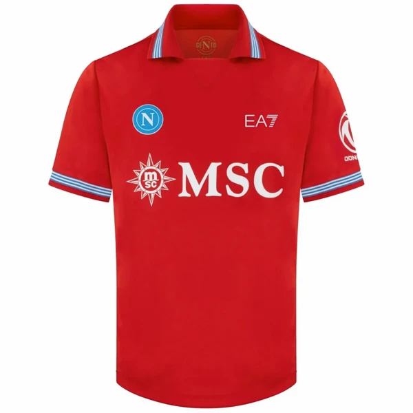 SSC Napoli Camiseta 2026 2027 Tercera Roja - Camiseta Serie A SSC Napoli | PTDHMALL